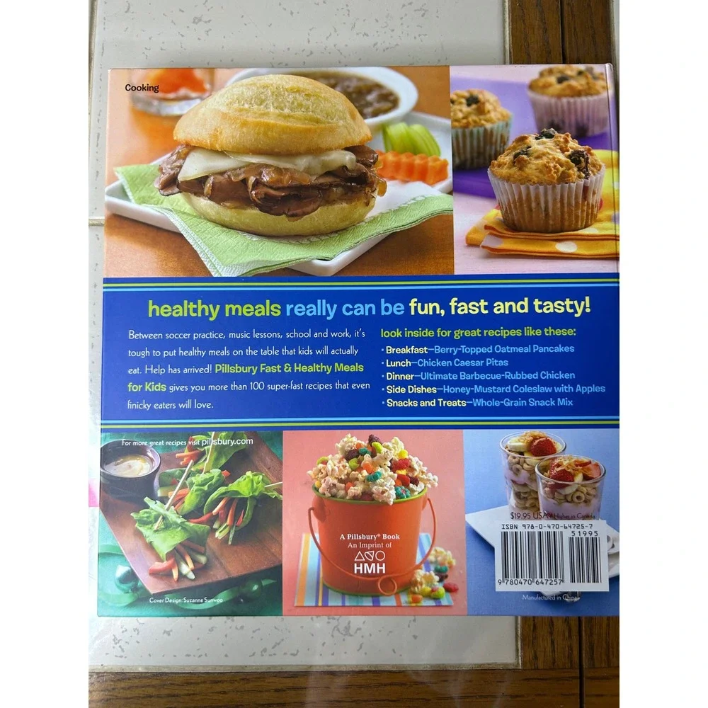 Pillsbury Fast Healthy Meals for Kids Cookbook Recipes‎ Cooking Family Fun